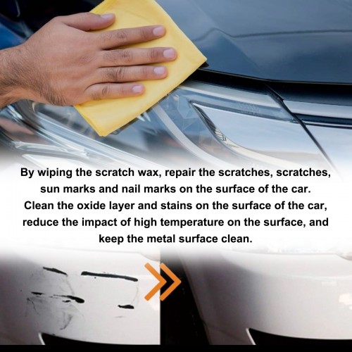 Rayhong Car Scratch & Swirl Remover, Car Scratch Paint Care Tool, Scratches Repair Polishing Wax Auto Product Car Paint Repair 60g